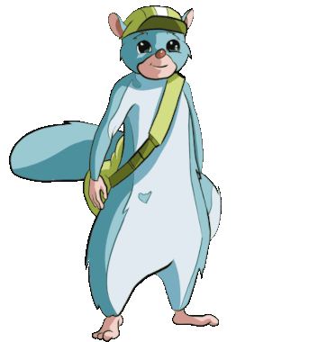 Dormouse companion, animated