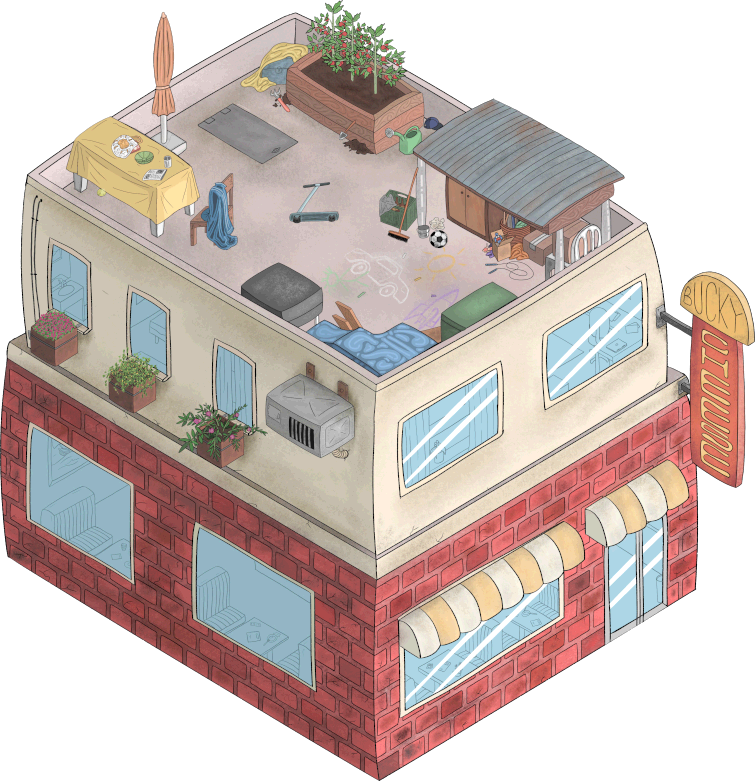 Restaurant building