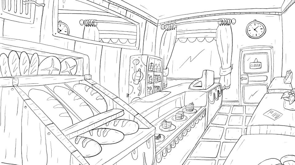 Interior sketch